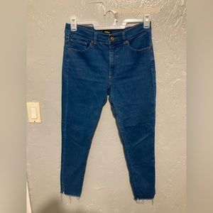 Express mid rise skinny jeans size 10R